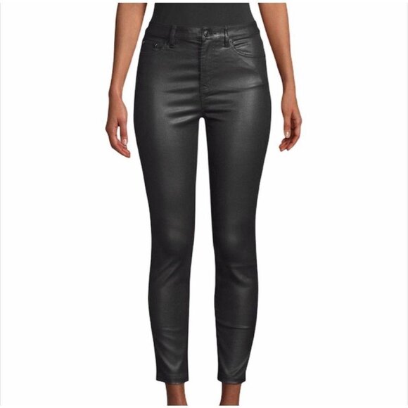 The Kooples Denim - The Kooples Franky Coated Jean
